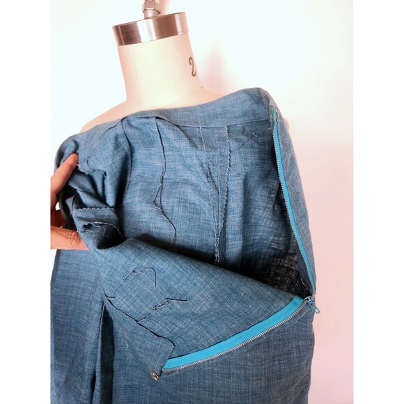 50s Shorts - High Waist Shorts  - Spring Summer Mid Century XS - Picture 6 of 9